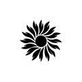 Vinyl Decal / Laptop Sticker/ Car Decal / Phone Sticker Sunflower