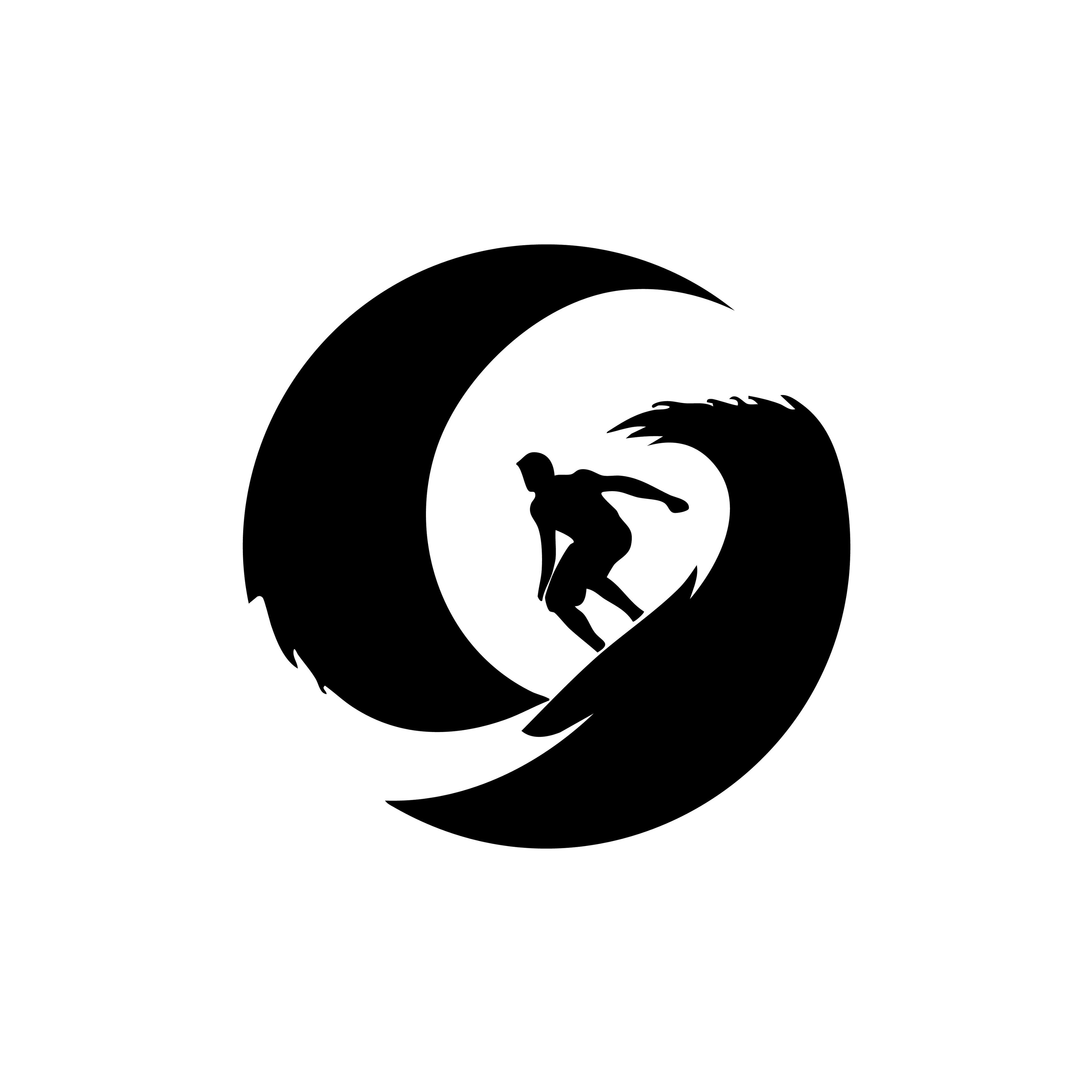 Vinyl Decal / Laptop Sticker/ Car Decal / Surfer