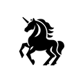 Vinyl Decal / Laptop Sticker/ Car Decal / Unicorn