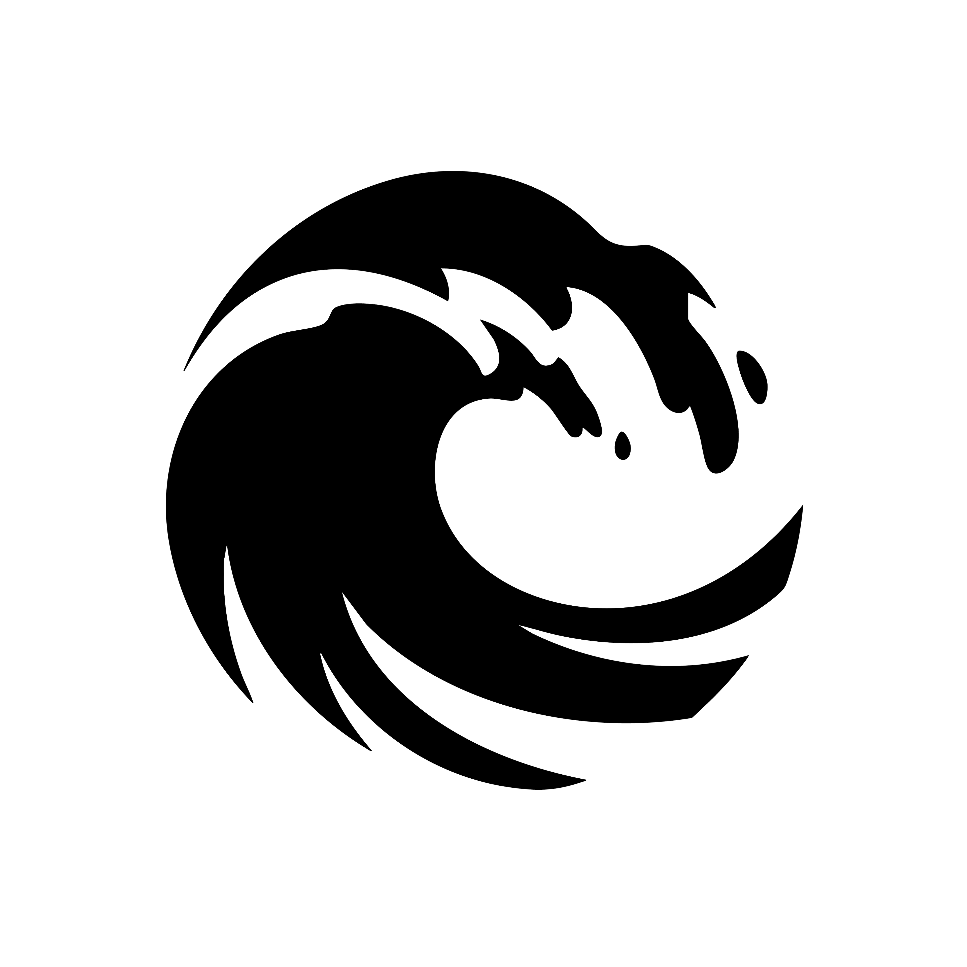 Vinyl Decal / Laptop Sticker/ Car Decal / Waves