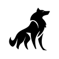 Vinyl Decal / Laptop Sticker/ Car Decal / Phone Sticker Wolf