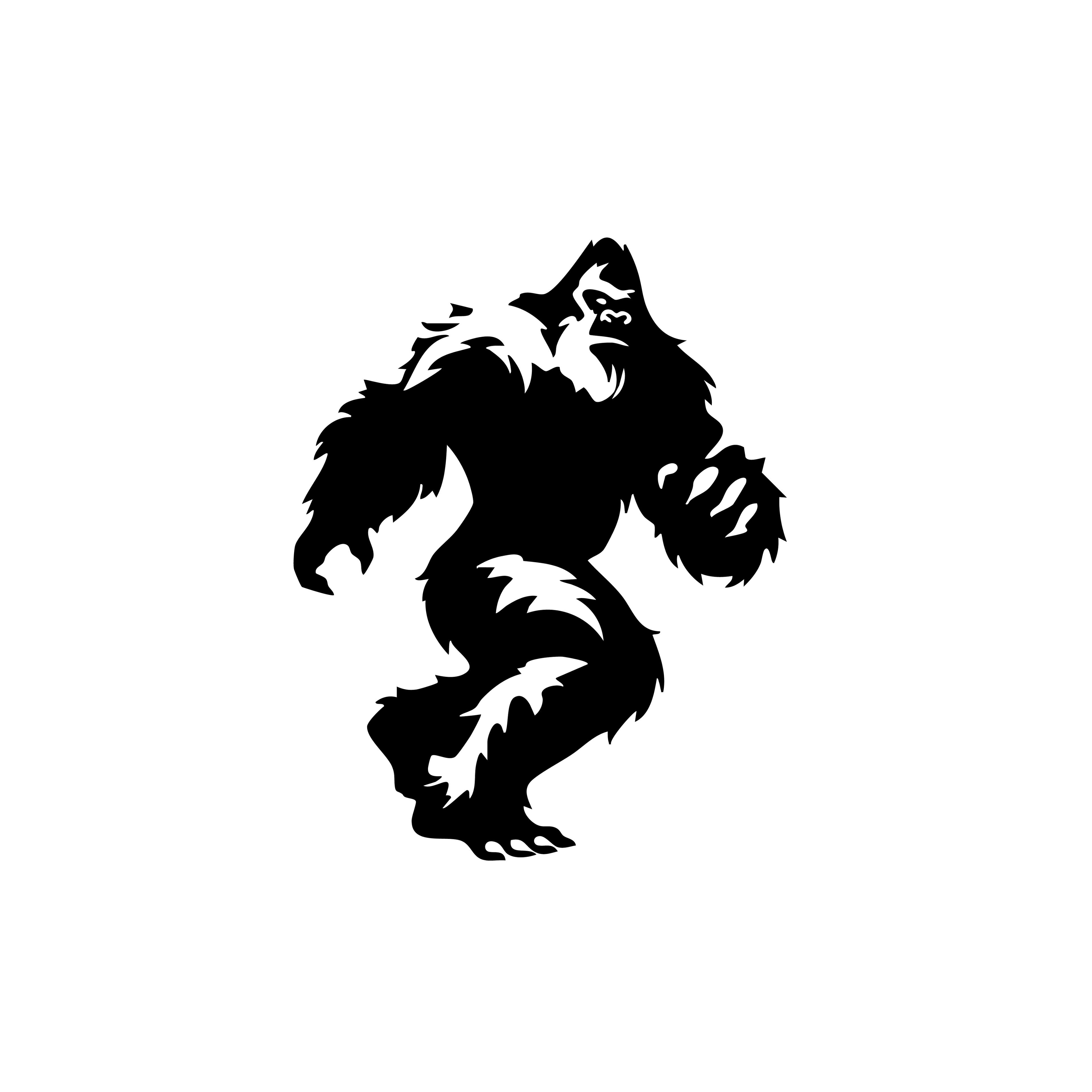 Vinyl Decal / Laptop Sticker/ Car Decal / Phone Sticker Big Foot