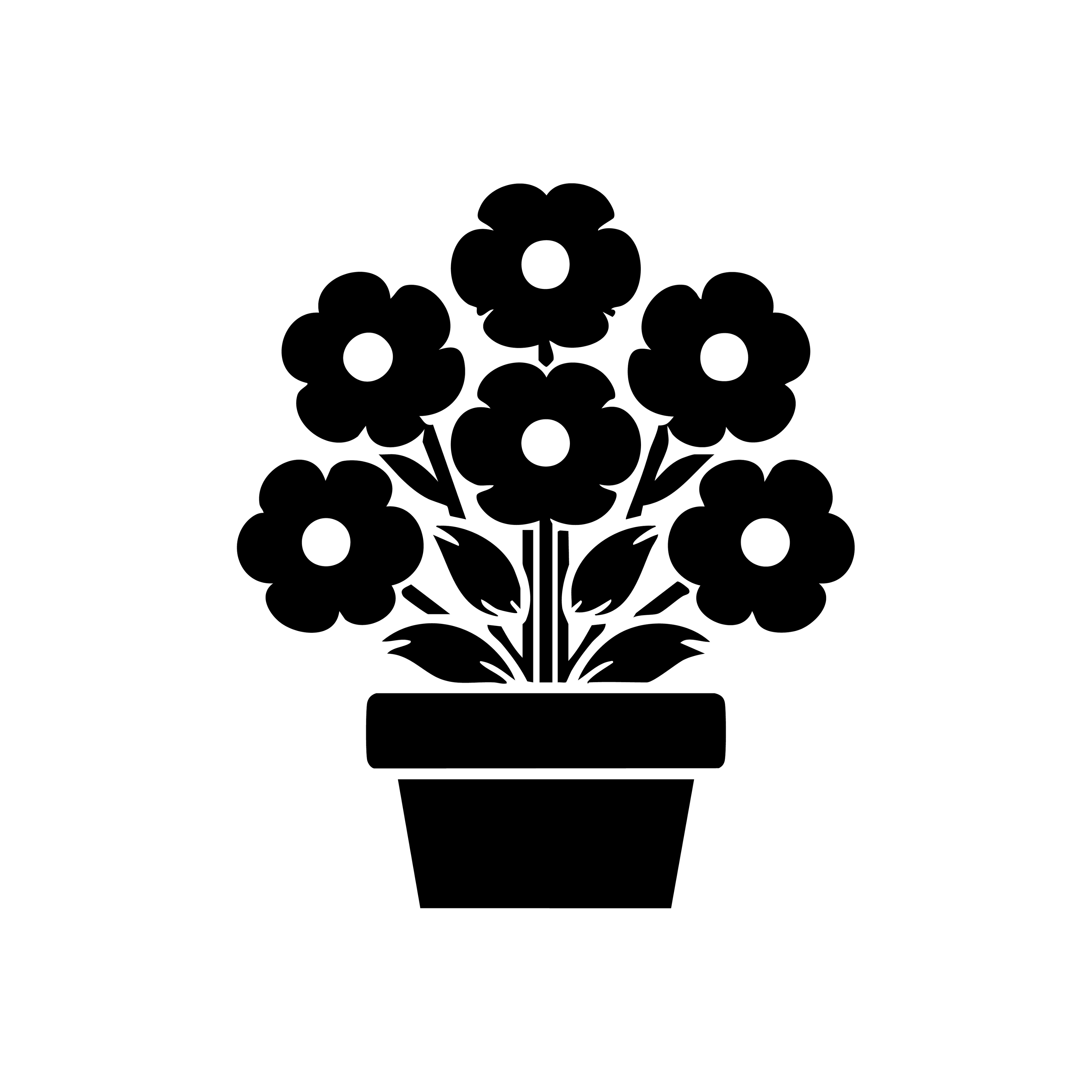Vinyl Decal / Laptop Sticker/ Car Decal / Phone Sticker Bouquet of Flowers