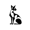 Vinyl Decal / Laptop Sticker/ Car Decal / Phone Sticker Cornish Rex Cat