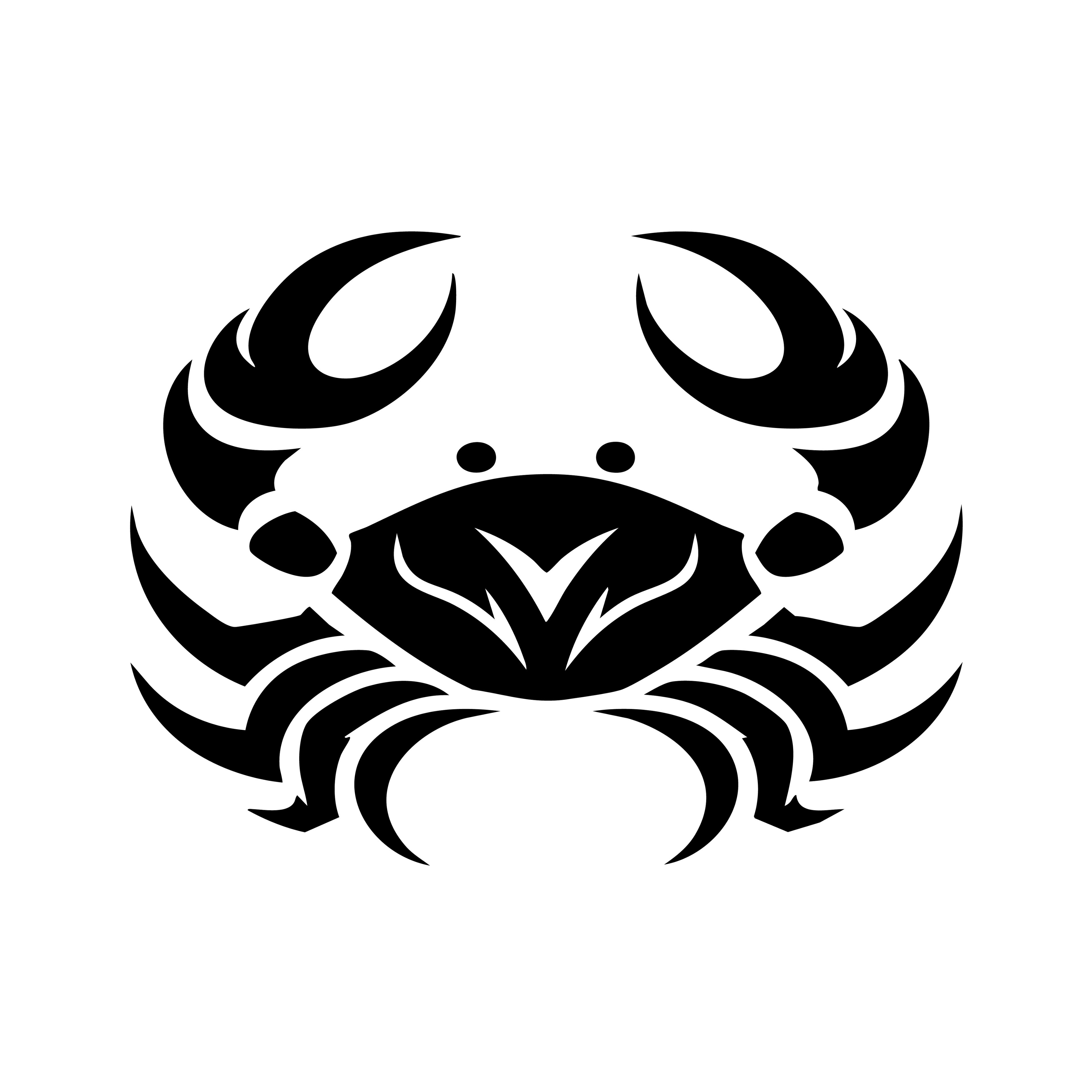 Vinyl Decal / Laptop Sticker/ Car Decal / Phone Sticker Crab