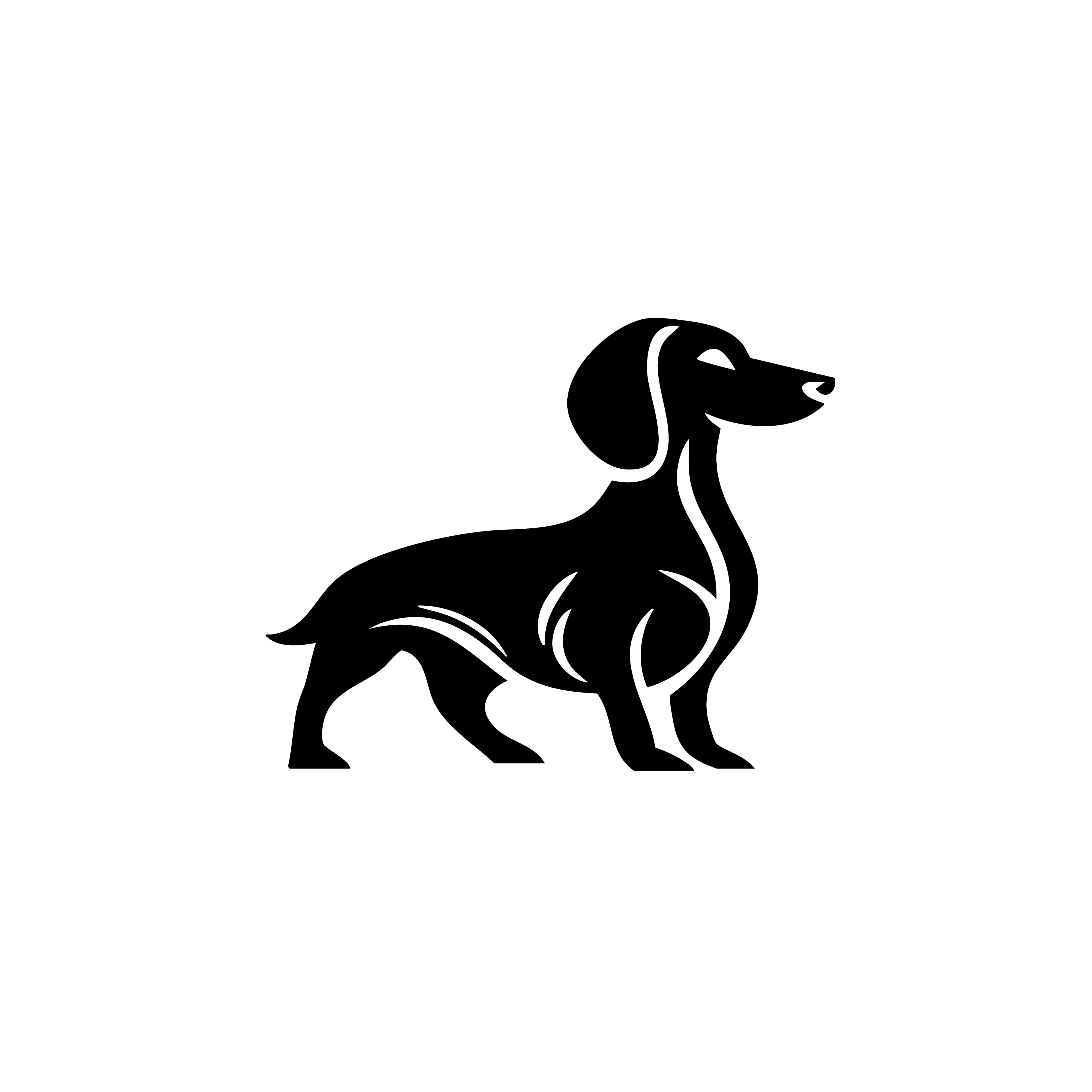Vinyl Decal / Laptop Sticker/ Car Decal / Phone Sticker Dachshund