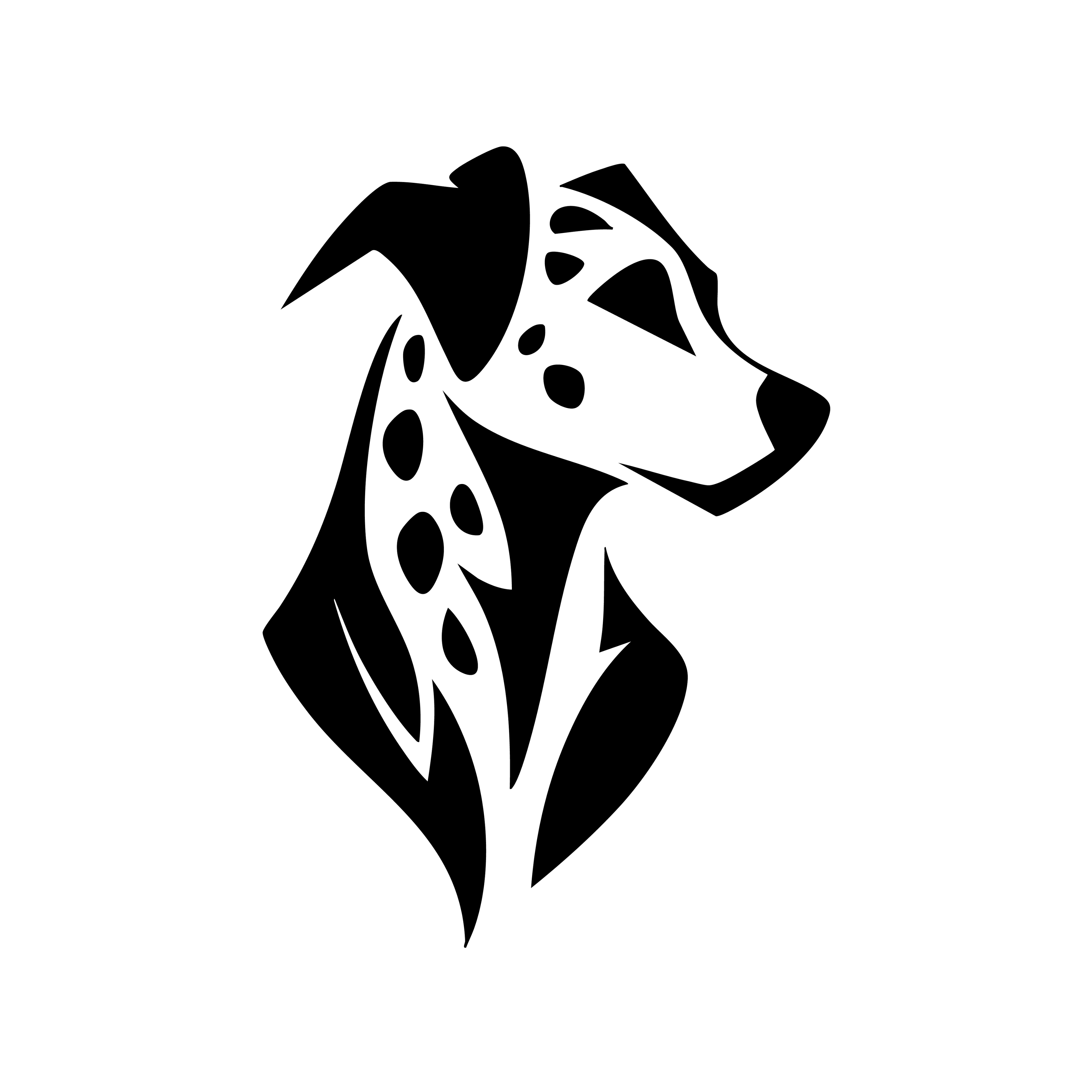 Vinyl Decal / Laptop Sticker/ Car Decal / Phone Sticker Dalmatian