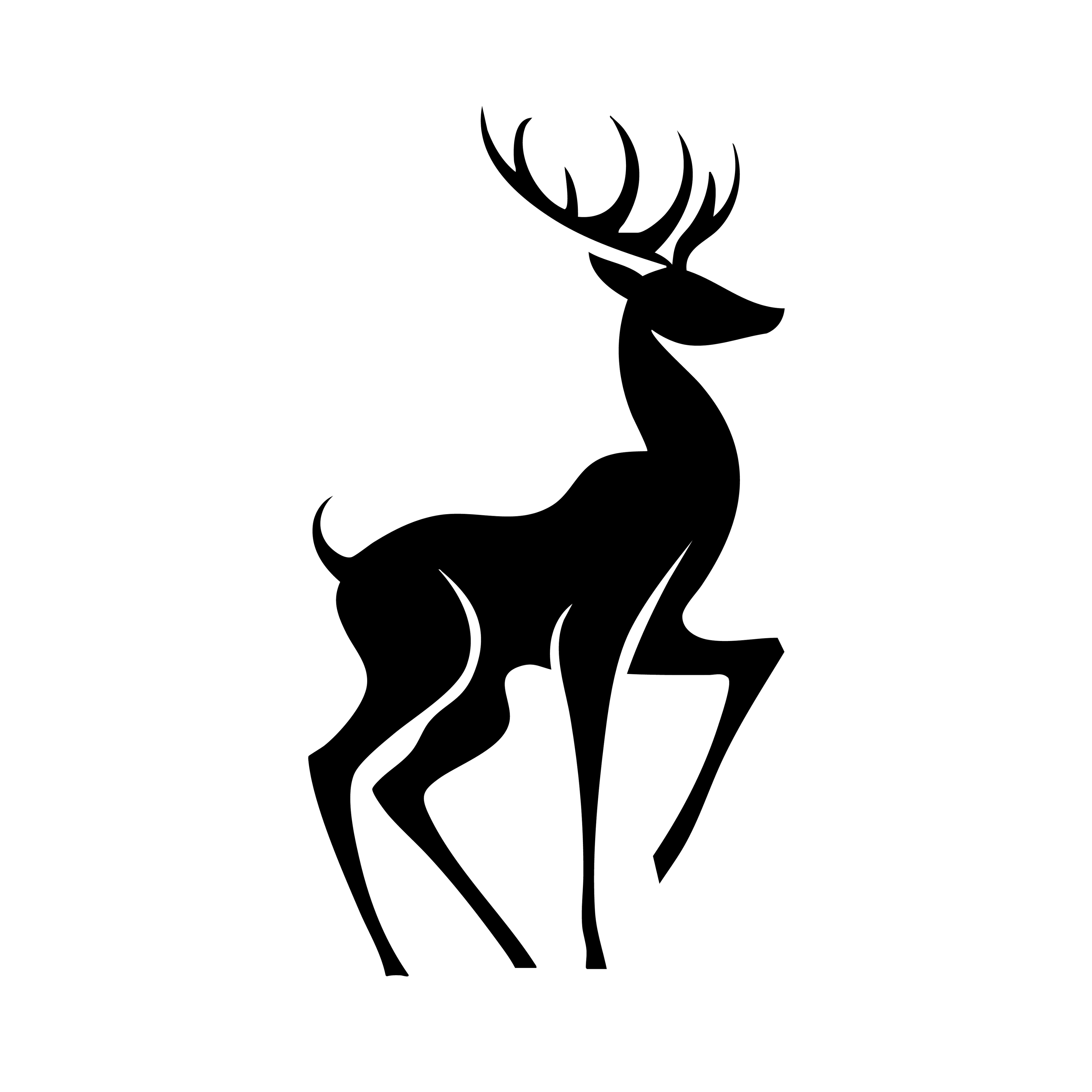 Vinyl Decal / Laptop Sticker/ Car Decal / Phone Sticker Deer