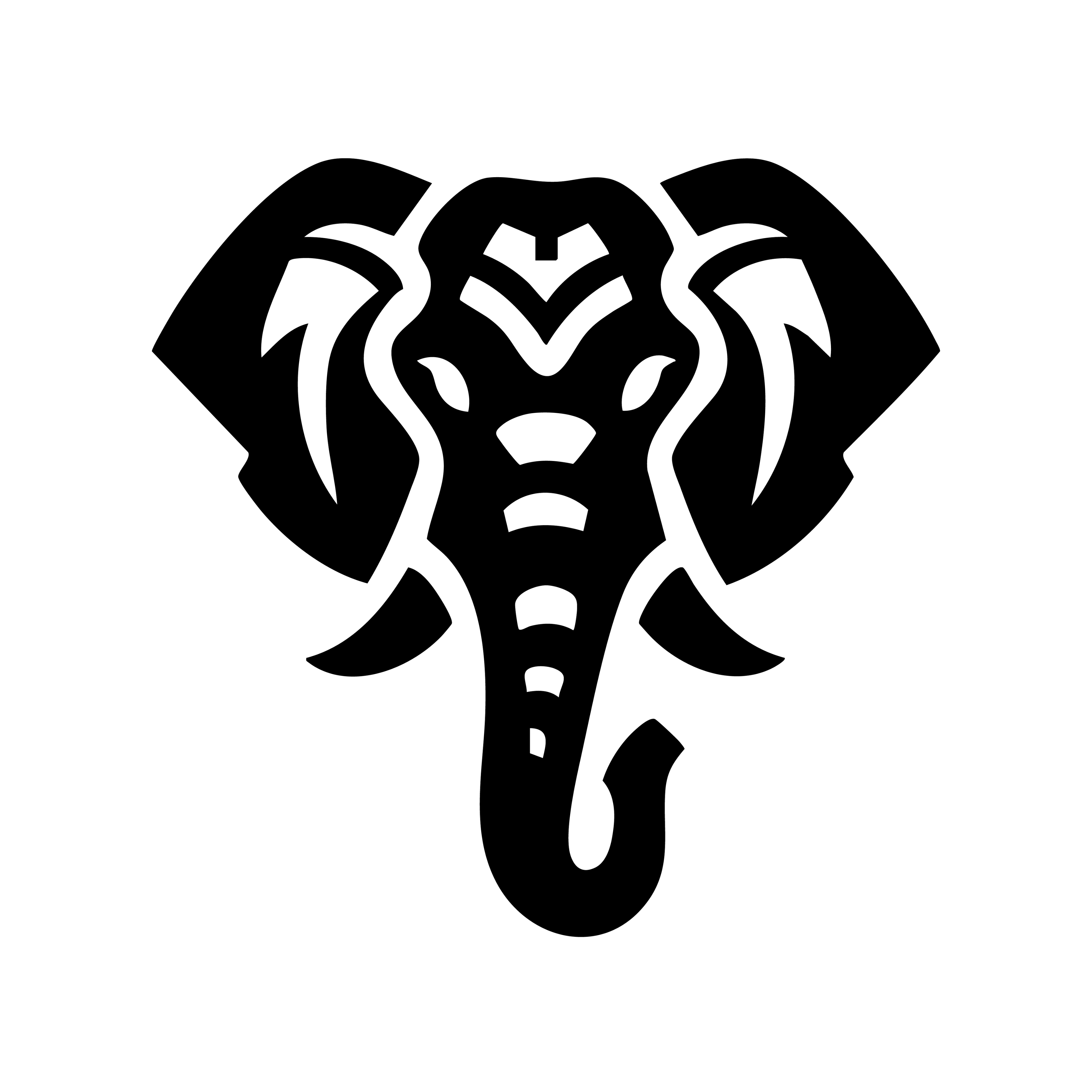 Vinyl Decal / Laptop Sticker/ Car Decal / Phone Sticker Elephant