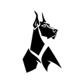 Vinyl Decal / Laptop Sticker/ Car Decal / Phone Sticker Great Dane