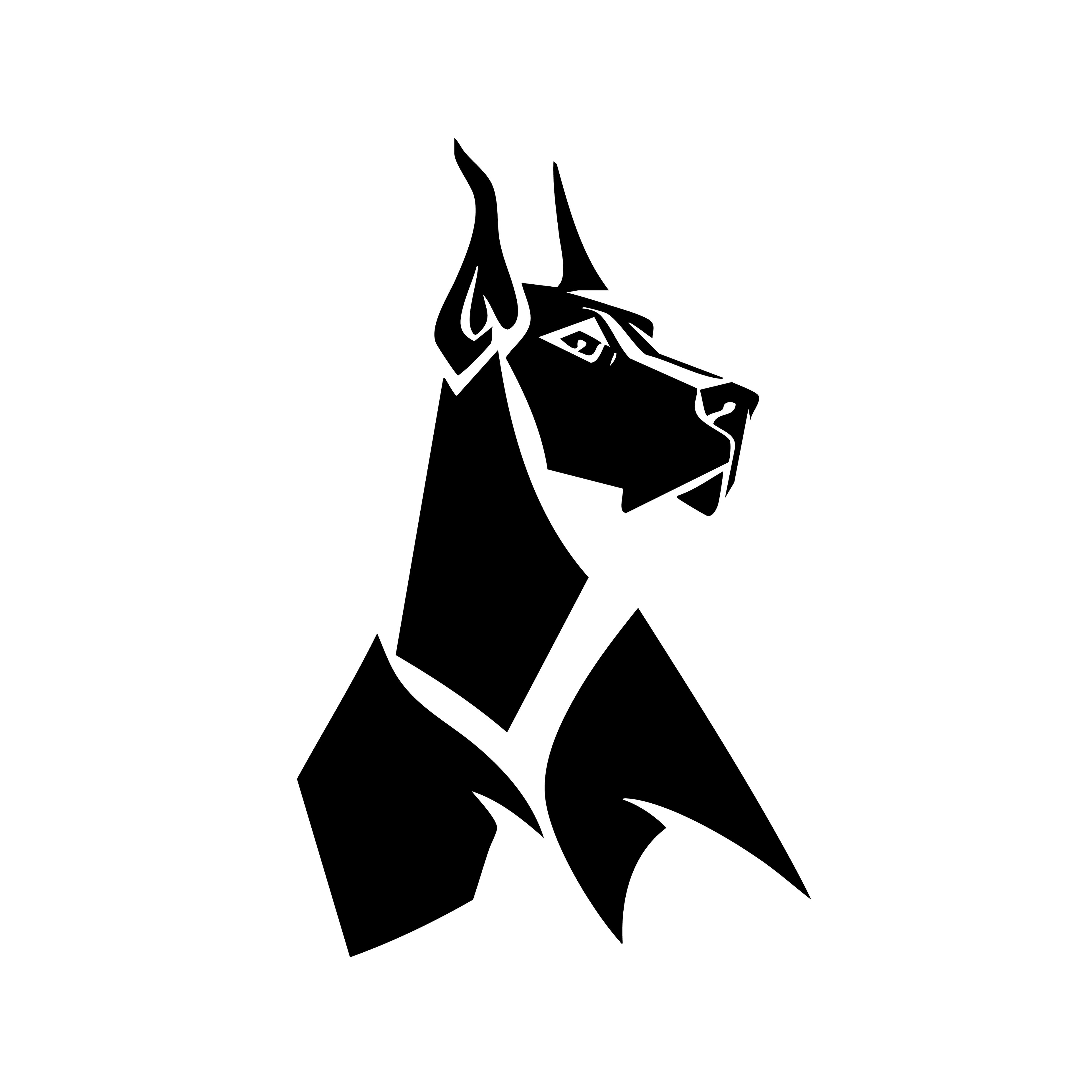 Vinyl Decal / Laptop Sticker/ Car Decal / Phone Sticker Great Dane
