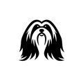 Vinyl Decal / Laptop Sticker/ Car Decal / Phone Sticker Lhasa Apso