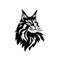 Vinyl Decal / Laptop Sticker/ Car Decal / Phone Sticker Maine Coon Cat