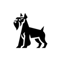 Vinyl Decal / Laptop Sticker/ Car Decal / Phone Sticker Miniature Schnauzer