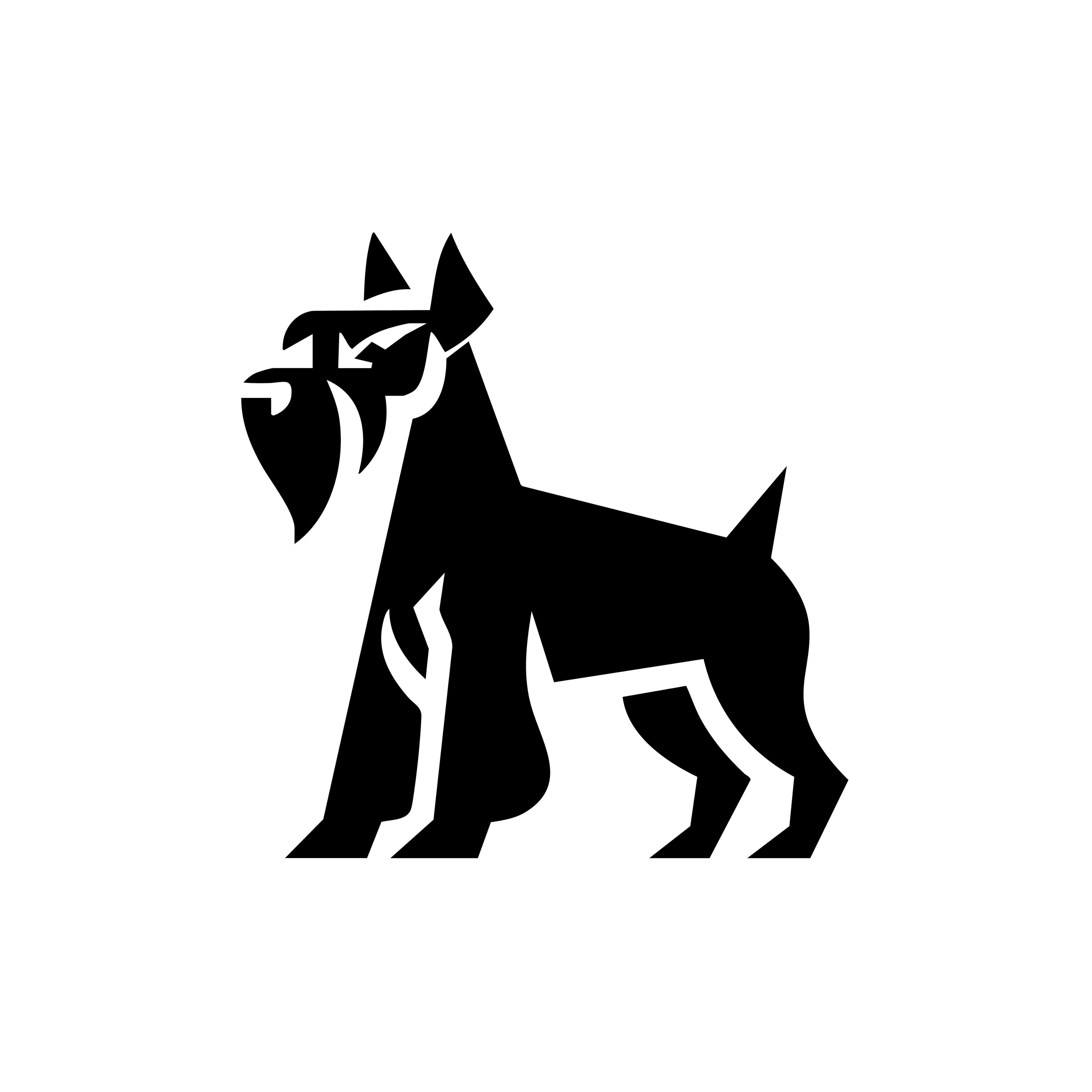 Vinyl Decal / Laptop Sticker/ Car Decal / Phone Sticker Miniature Schnauzer
