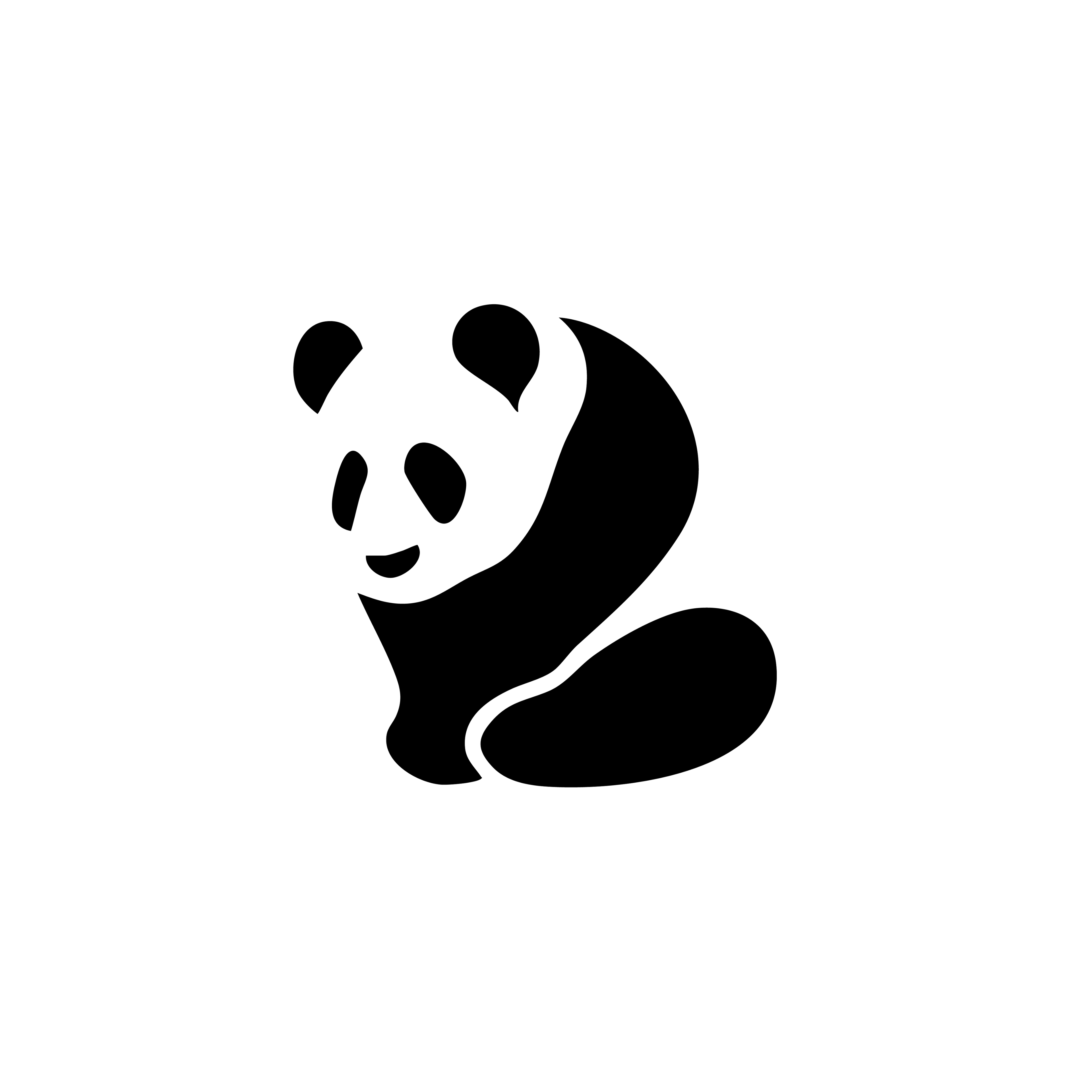 Vinyl Decal / Laptop Sticker/ Car Decal / Phone Sticker Panda