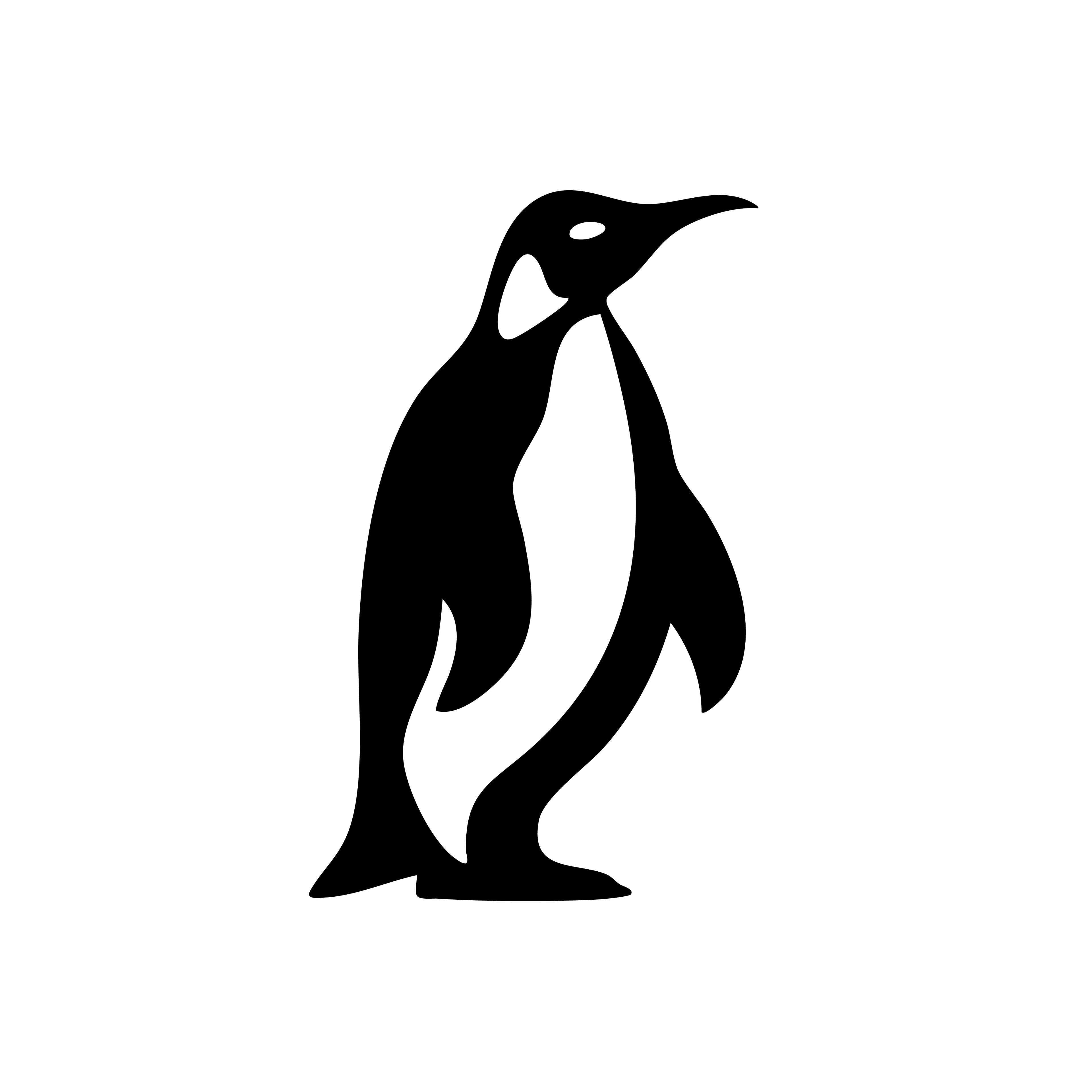 Vinyl Decal / Laptop Sticker/ Car Decal / Phone Sticker Penguin