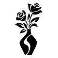 Vinyl Decal / Laptop Sticker/ Car Decal / Phone Sticker Rose