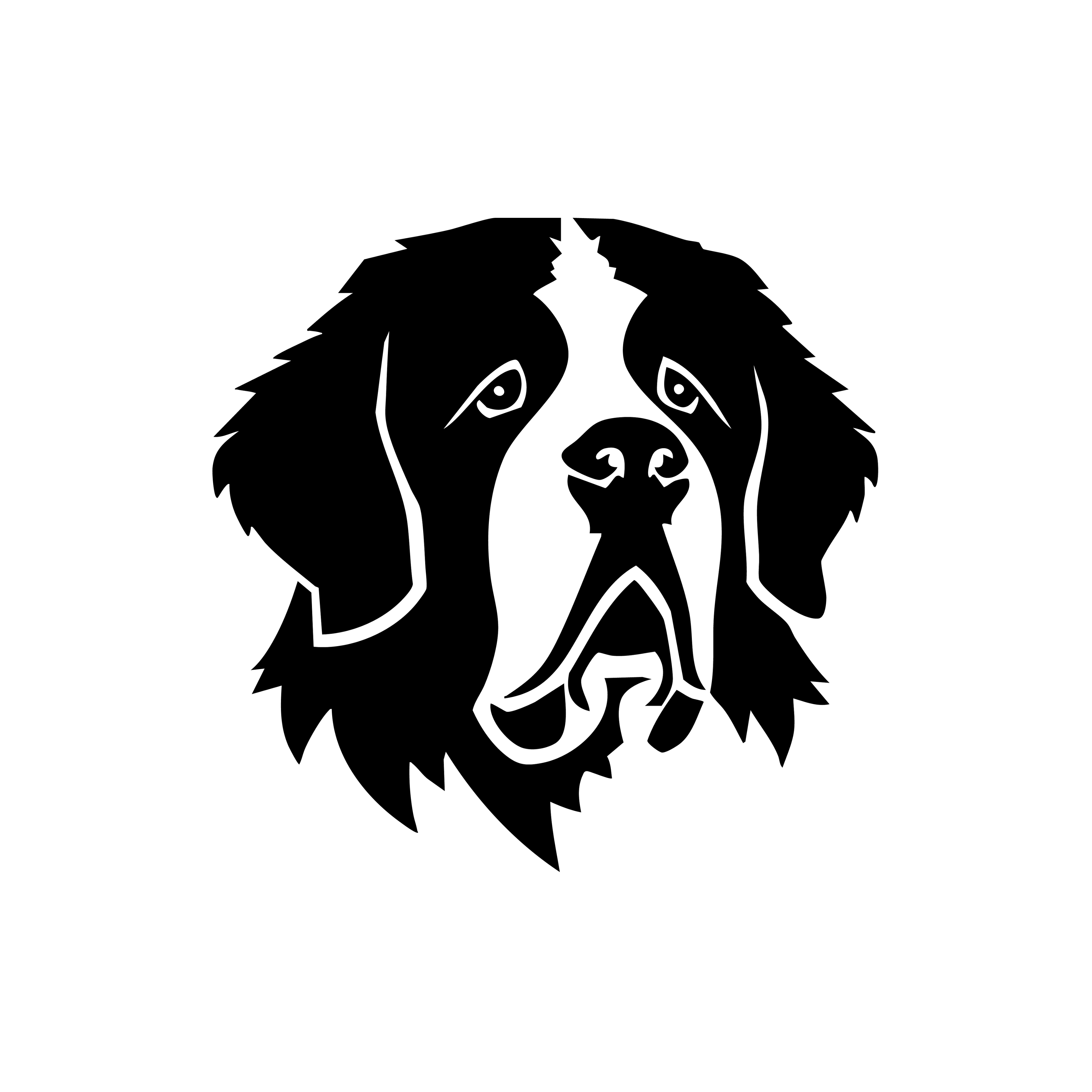 Vinyl Decal / Laptop Sticker/ Car Decal / Phone Sticker Saint Bernard