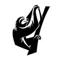 Vinyl Decal / Laptop Sticker/ Car Decal / Phone Sticker Sloth
