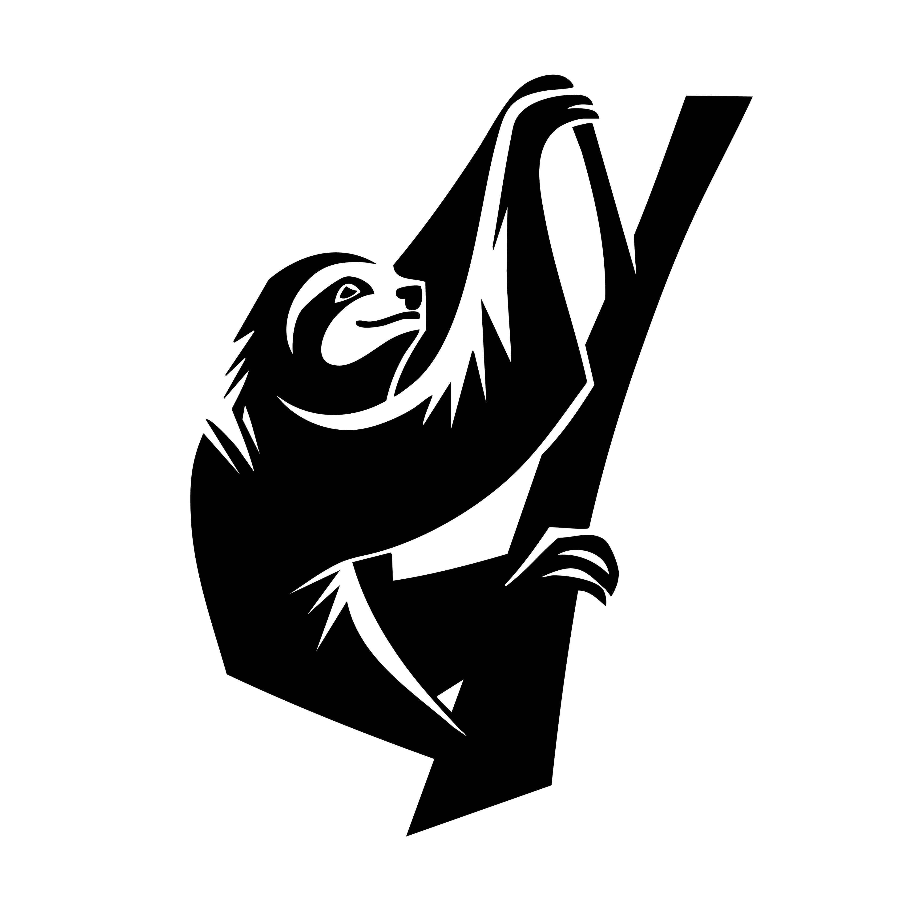 Vinyl Decal / Laptop Sticker/ Car Decal / Phone Sticker Sloth
