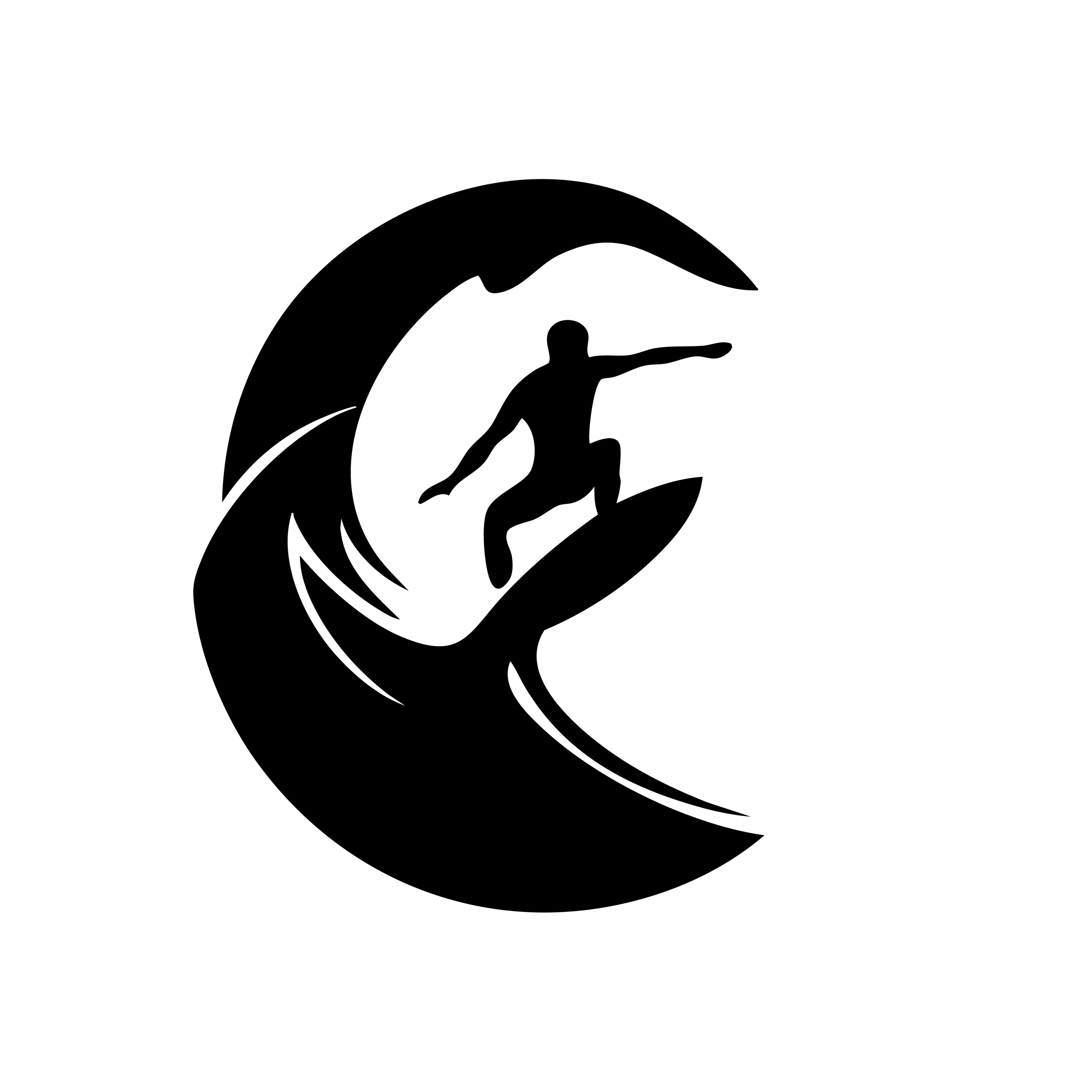 Vinyl Decal / Laptop Sticker/ Car Decal / Surfer