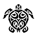 Vinyl Decal / Laptop Sticker/ Car Decal / Phone Sticker Sea Turtle