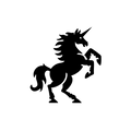 Vinyl Decal / Laptop Sticker/ Car Decal / Unicorn