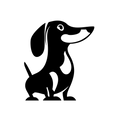 Vinyl Decal / Laptop Sticker/ Car Decal / Phone Sticker Dachshund