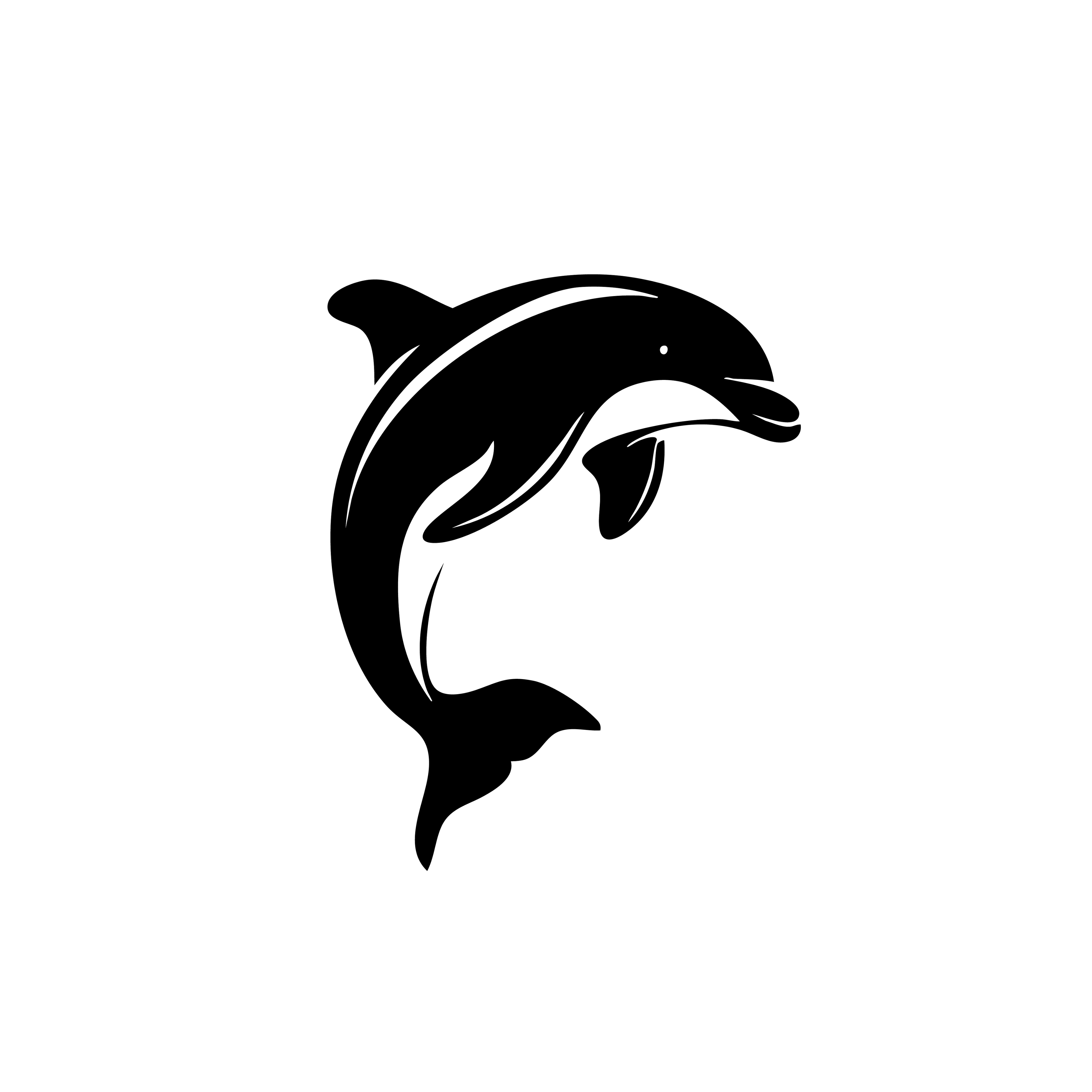 Vinyl Decal / Laptop Sticker/ Car Decal / Phone Sticker Dolphin