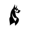 Vinyl Decal / Laptop Sticker/ Car Decal / Phone Sticker Great Dane