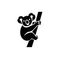 Vinyl Decal / Laptop Sticker/ Car Decal / Phone Sticker Koala