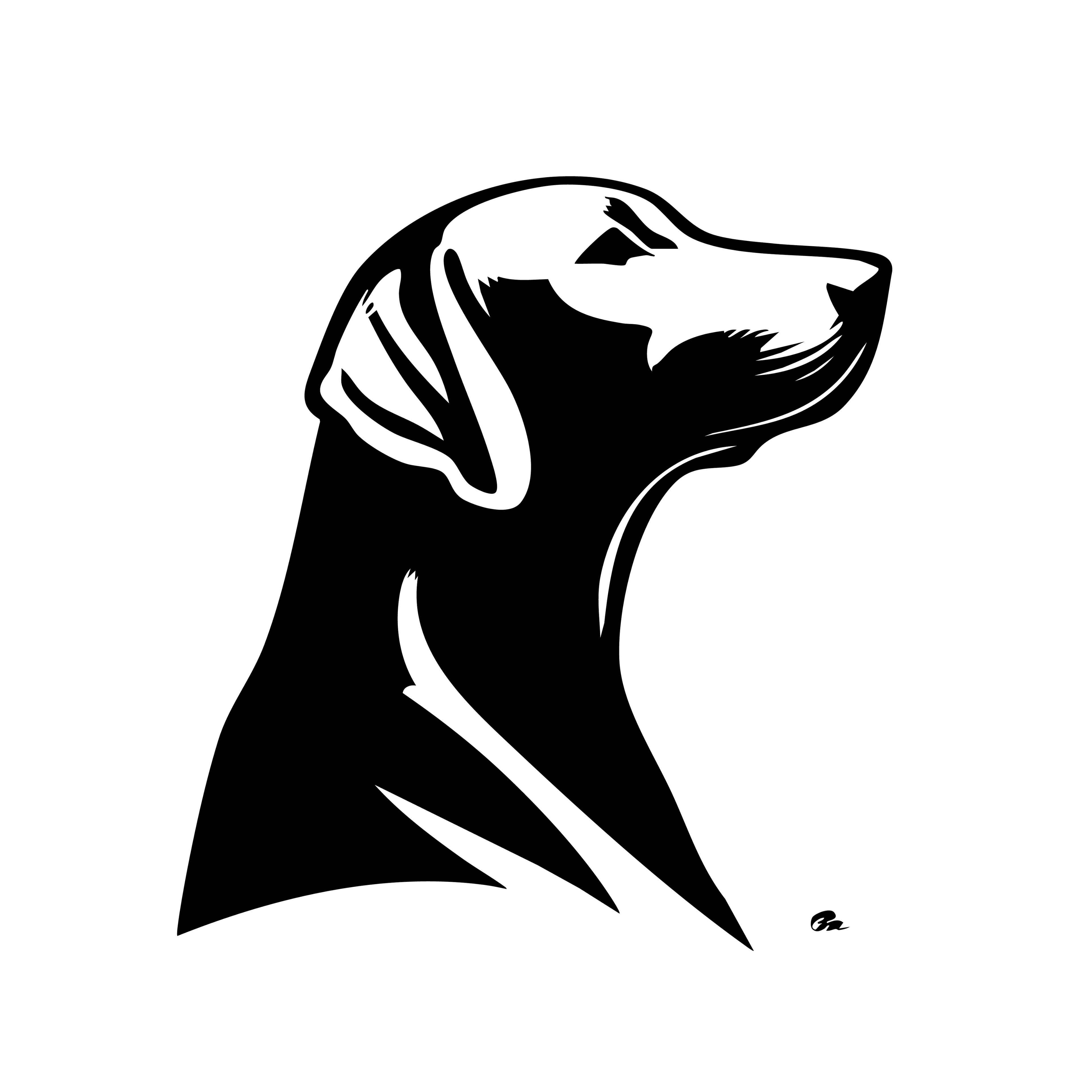 Vinyl Decal / Laptop Sticker/ Car Decal / Phone Sticker Labrador Retriever