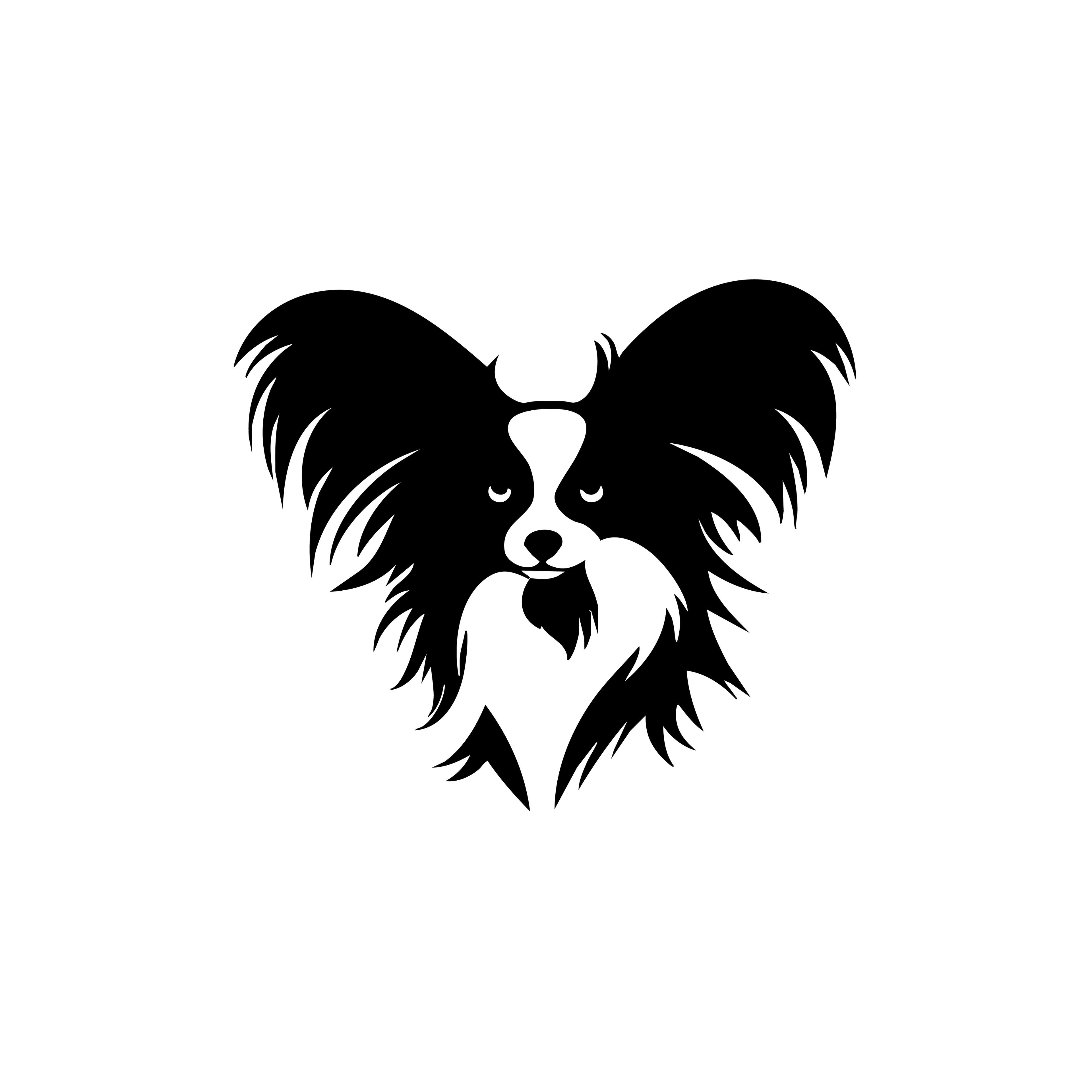 Vinyl Decal / Laptop Sticker/ Car Decal / Phone Sticker Papillon