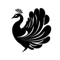 Vinyl Decal / Laptop Sticker/ Car Decal / Phone Sticker Peacock