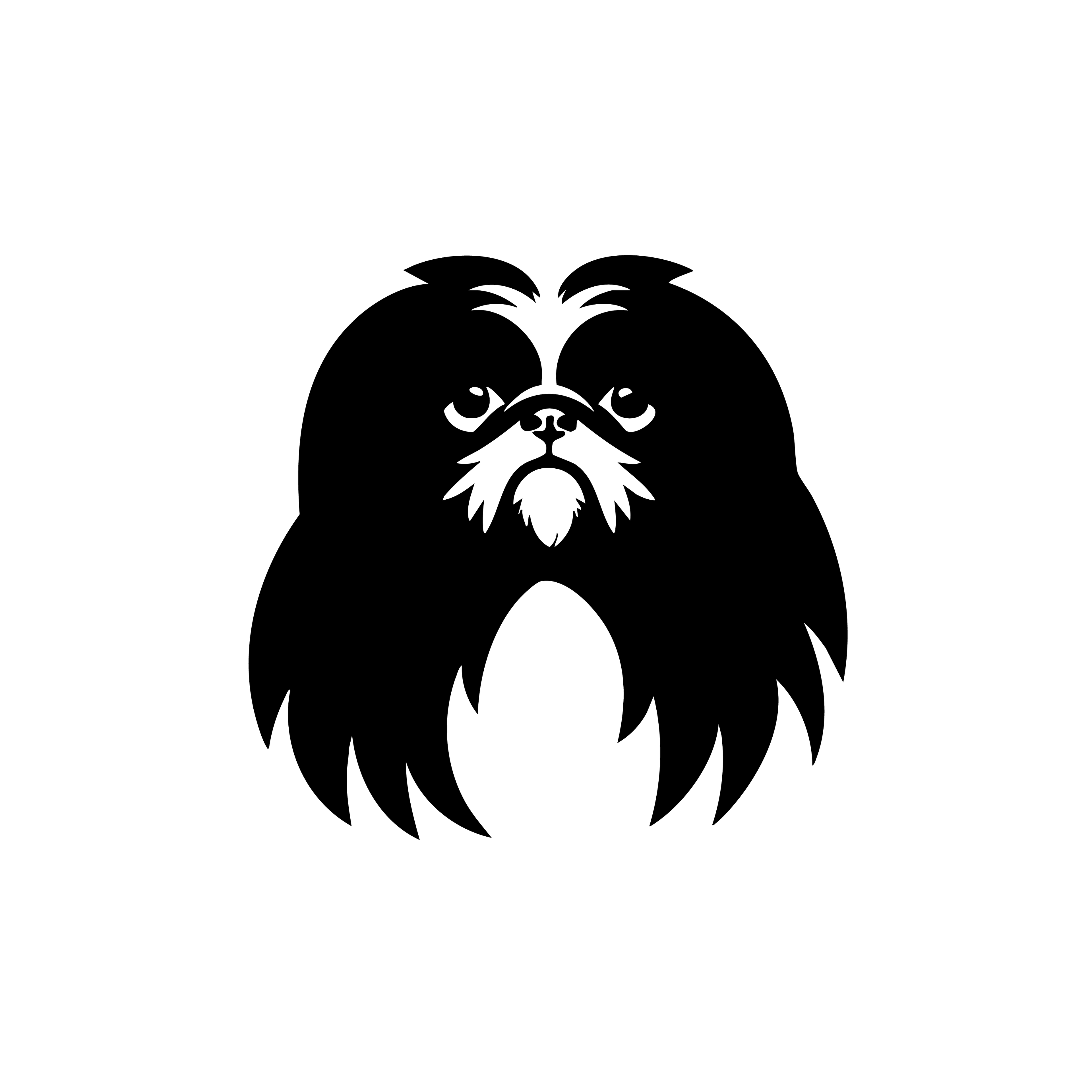 Vinyl Decal / Laptop Sticker/ Car Decal / Phone Sticker Pekingese