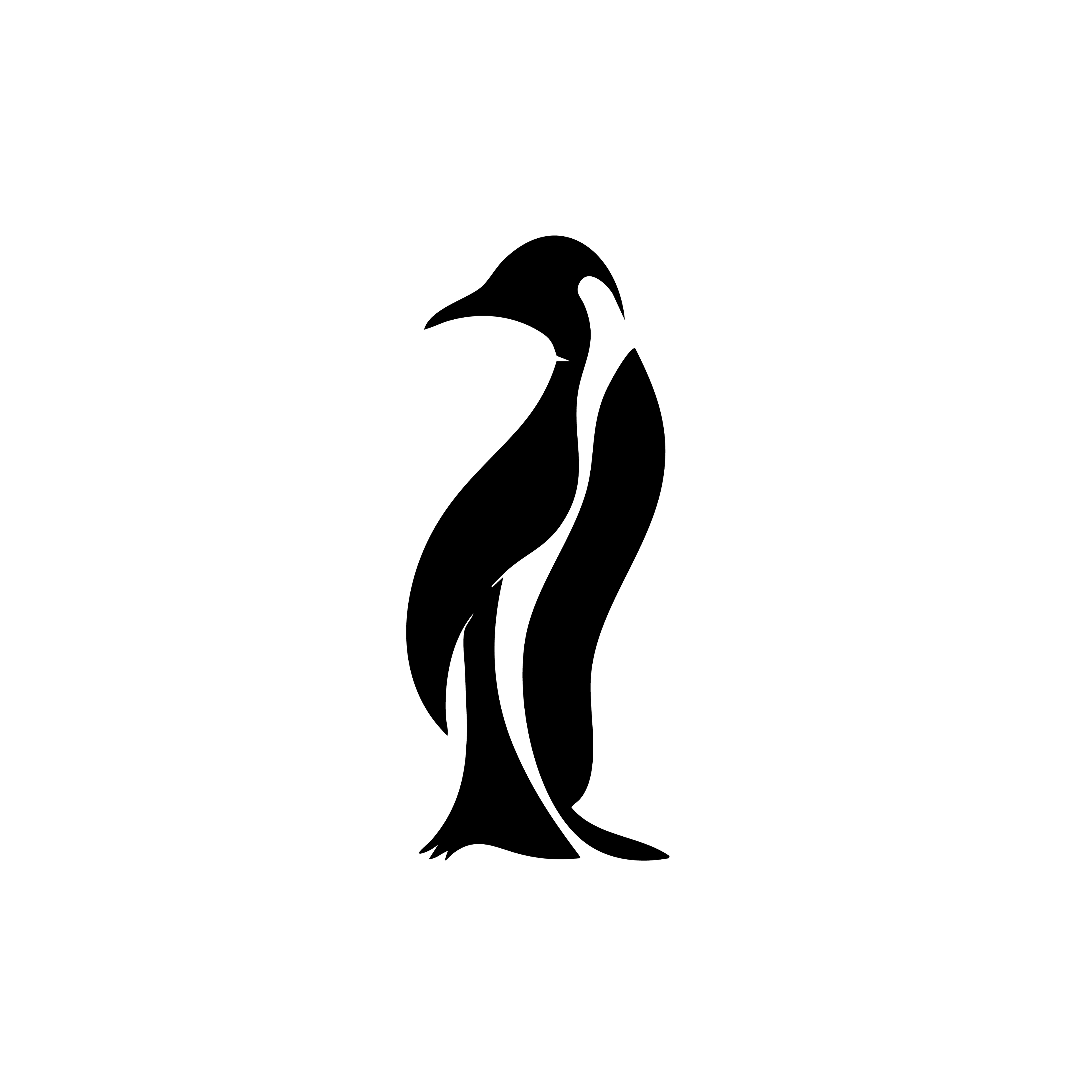 Vinyl Decal / Laptop Sticker/ Car Decal / Phone Sticker Penguin