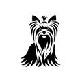 Vinyl Decal / Laptop Sticker/ Car Decal / Phone Sticker Yorkshire Terrier Yorkie