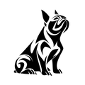 Vinyl Decal / Laptop Sticker/ Car Decal / Phone Sticker French Bulldog