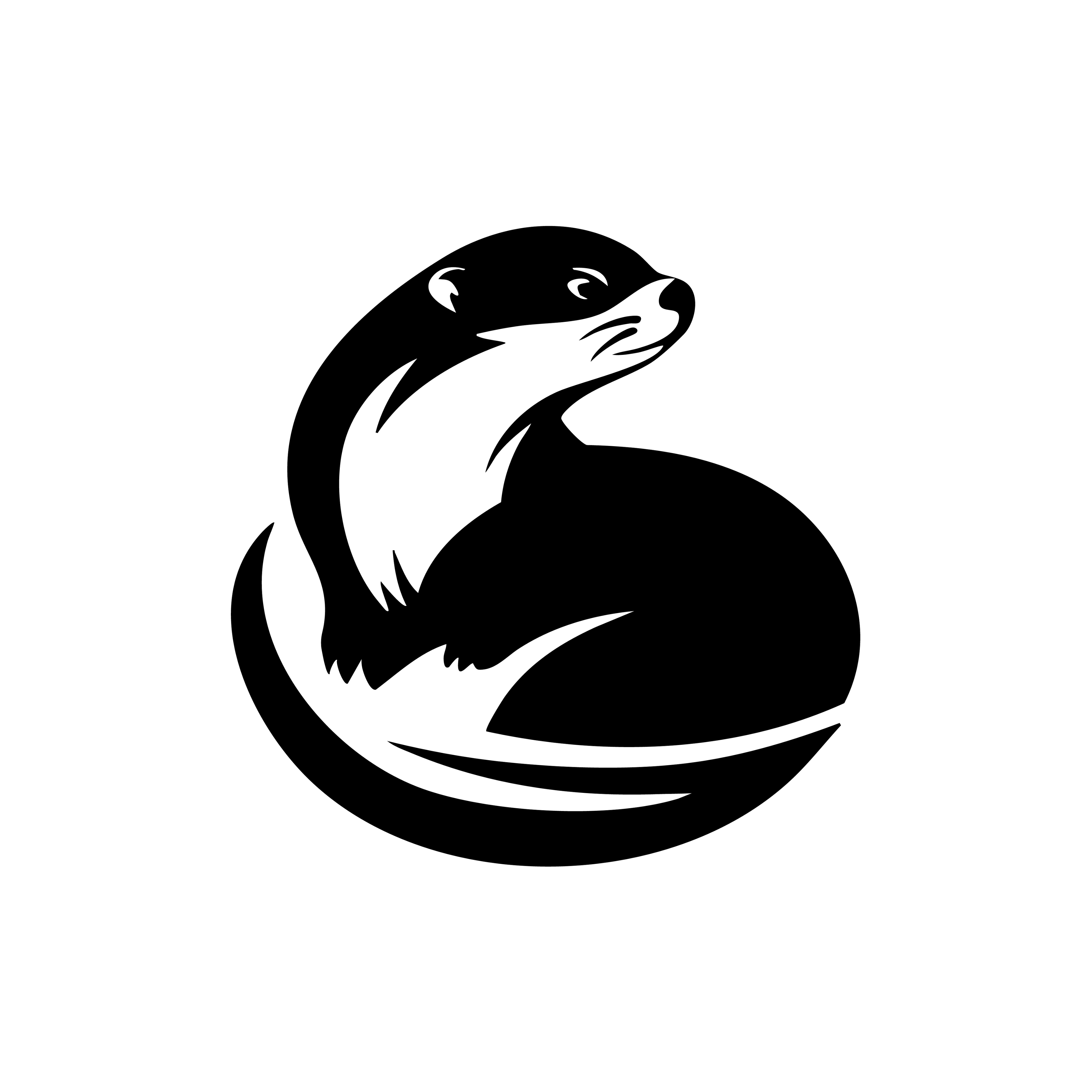 Vinyl Decal / Laptop Sticker/ Car Decal / Phone Sticker Otter