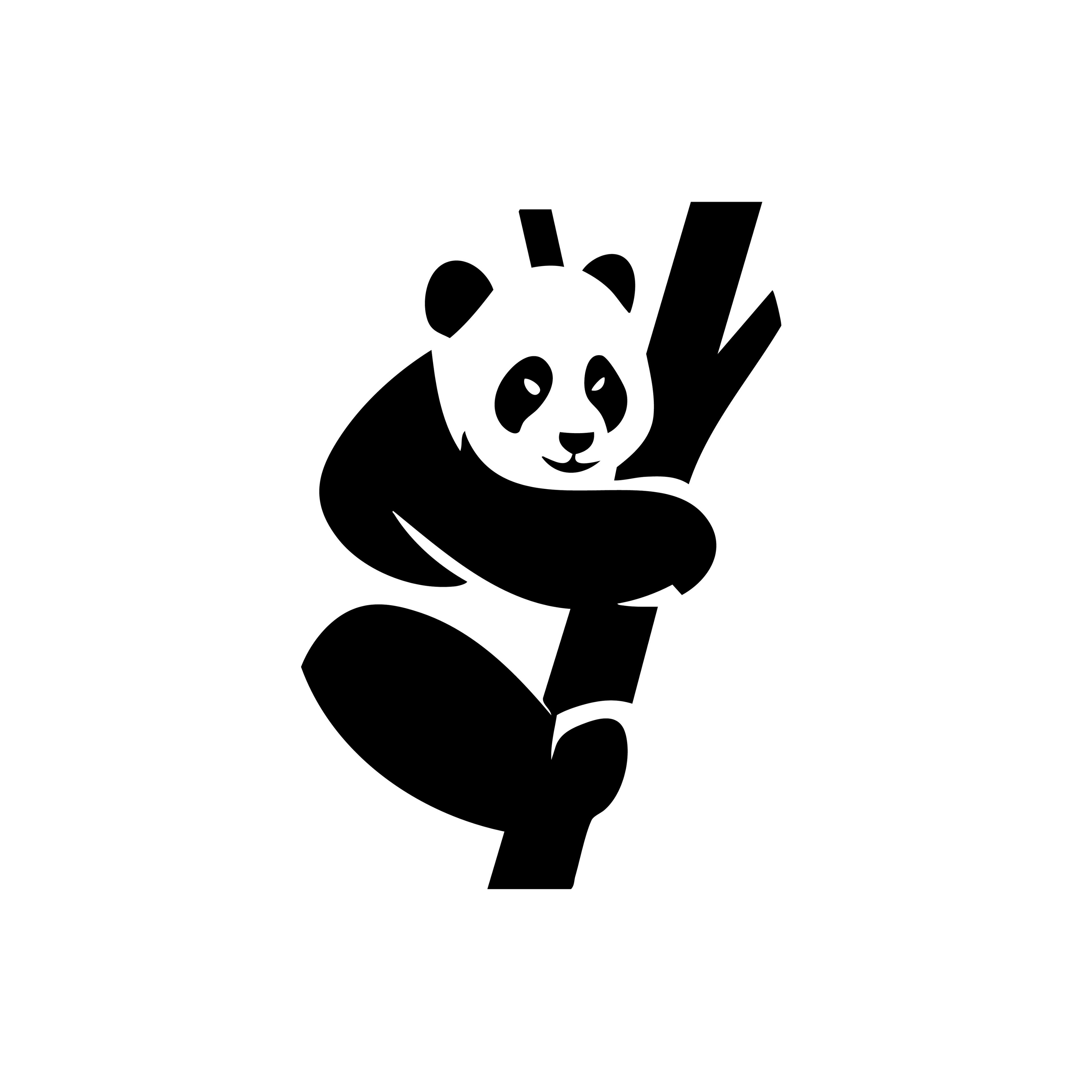 Vinyl Decal / Laptop Sticker/ Car Decal / Phone Sticker Panda