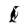 Vinyl Decal / Laptop Sticker/ Car Decal / Phone Sticker Penguin