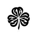 Vinyl Decal / Laptop Sticker/ Car Decal / Phone Sticker Shamrock