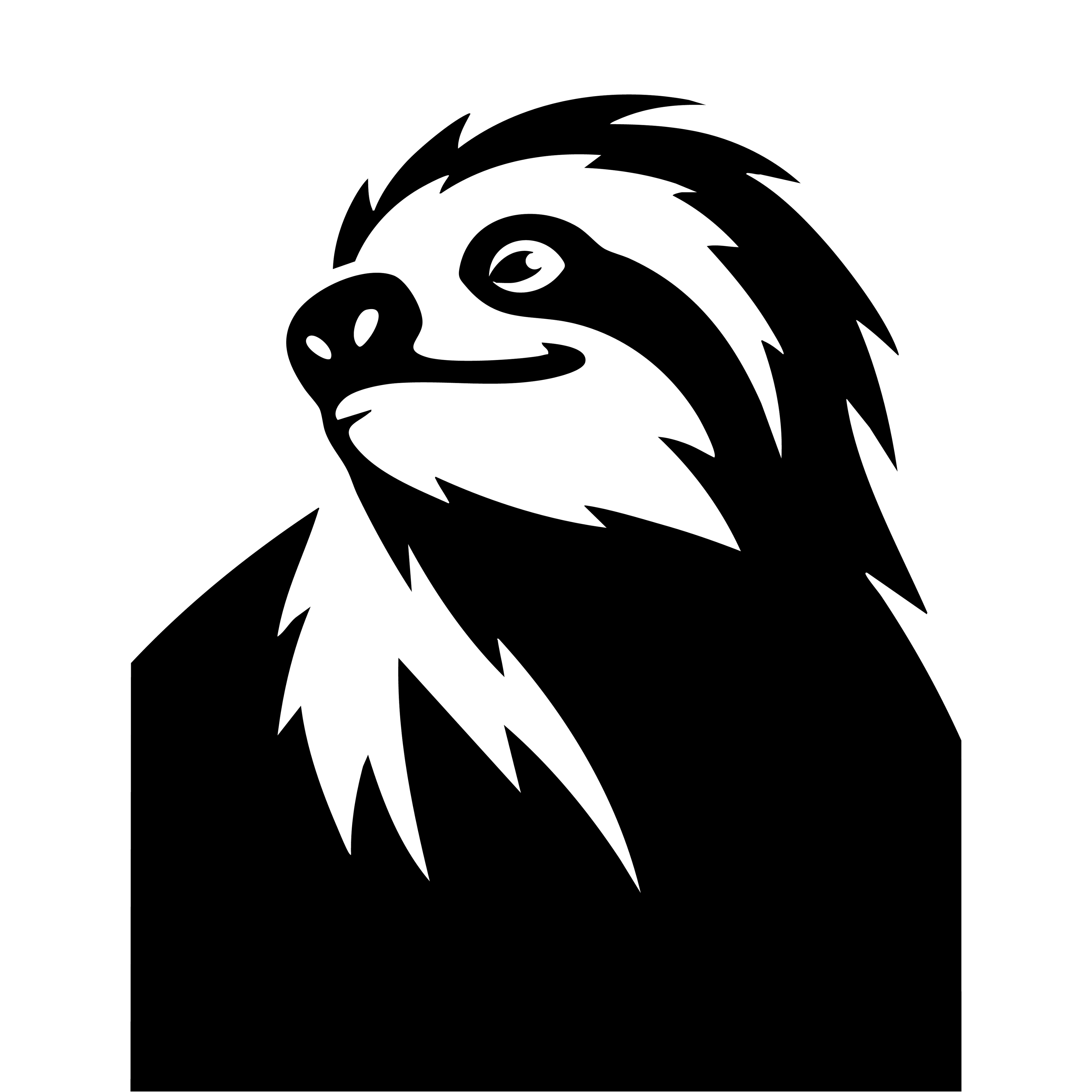 Vinyl Decal / Laptop Sticker/ Car Decal / Phone Sticker Sloth