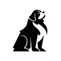 Vinyl Decal / Laptop Sticker/ Car Decal / Phone Sticker Saint Bernard