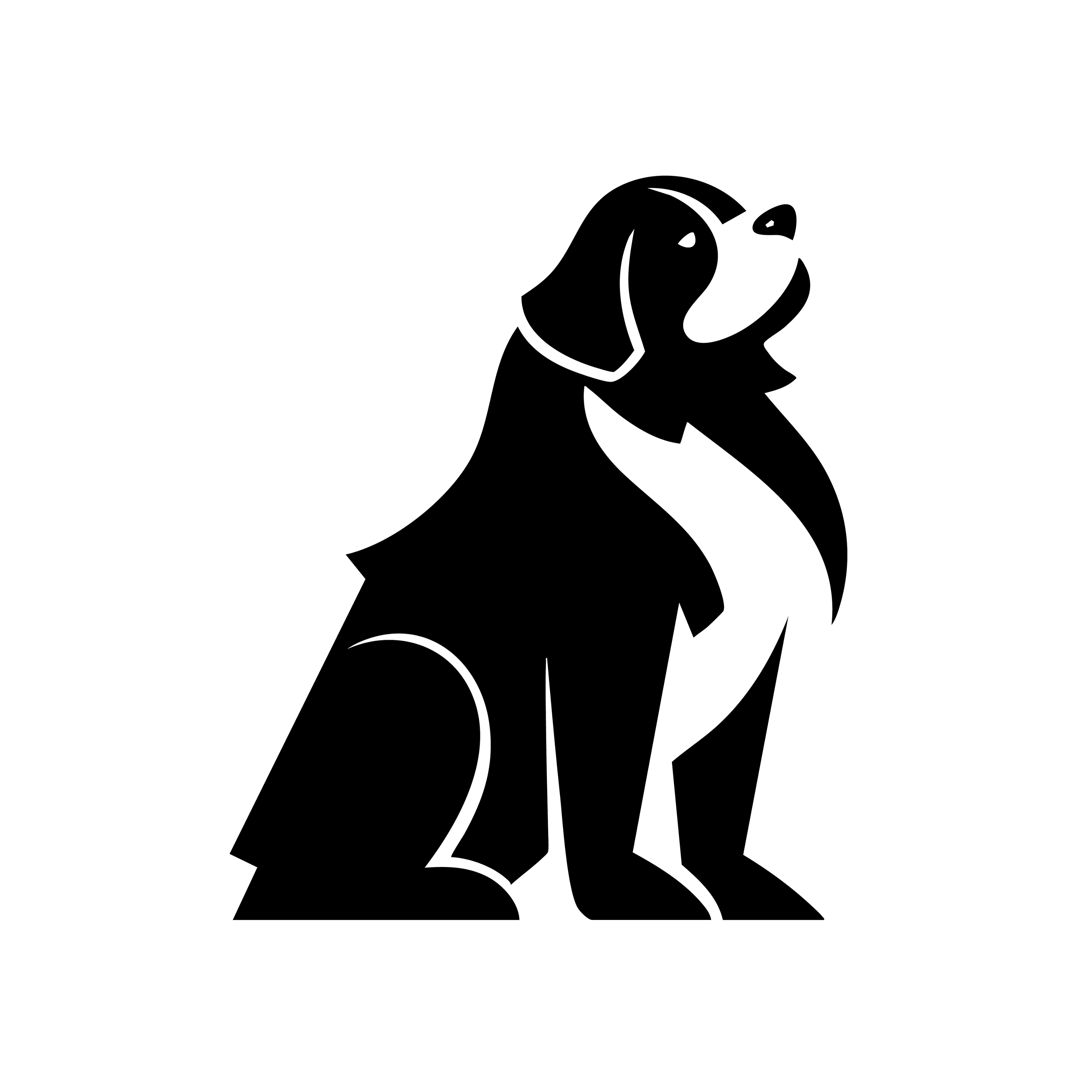 Vinyl Decal / Laptop Sticker/ Car Decal / Phone Sticker Saint Bernard