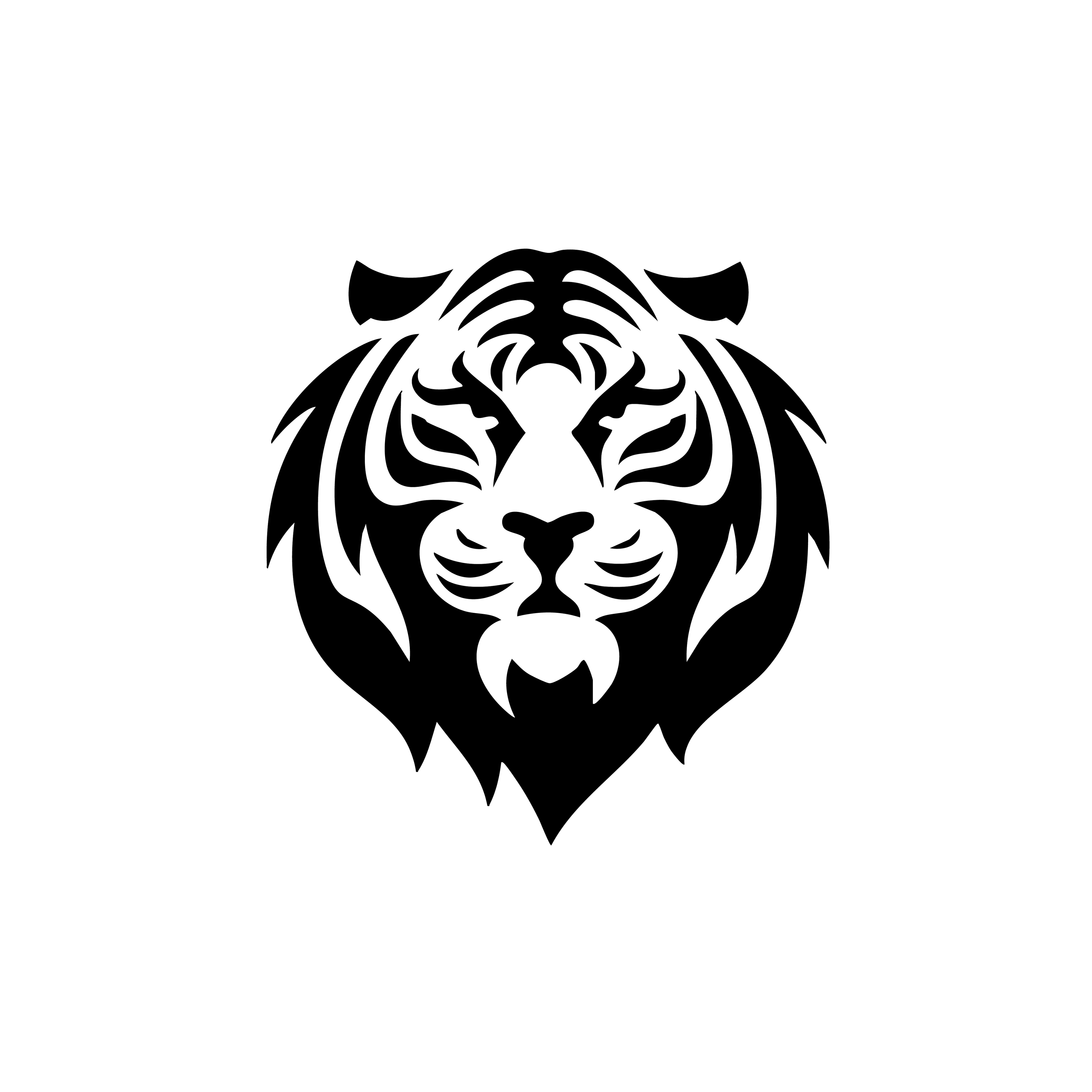 Vinyl Decal / Laptop Sticker/ Car Decal / Phone Sticker Tiger