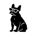 Vinyl Decal / Laptop Sticker/ Car Decal / Phone Sticker French Bulldog