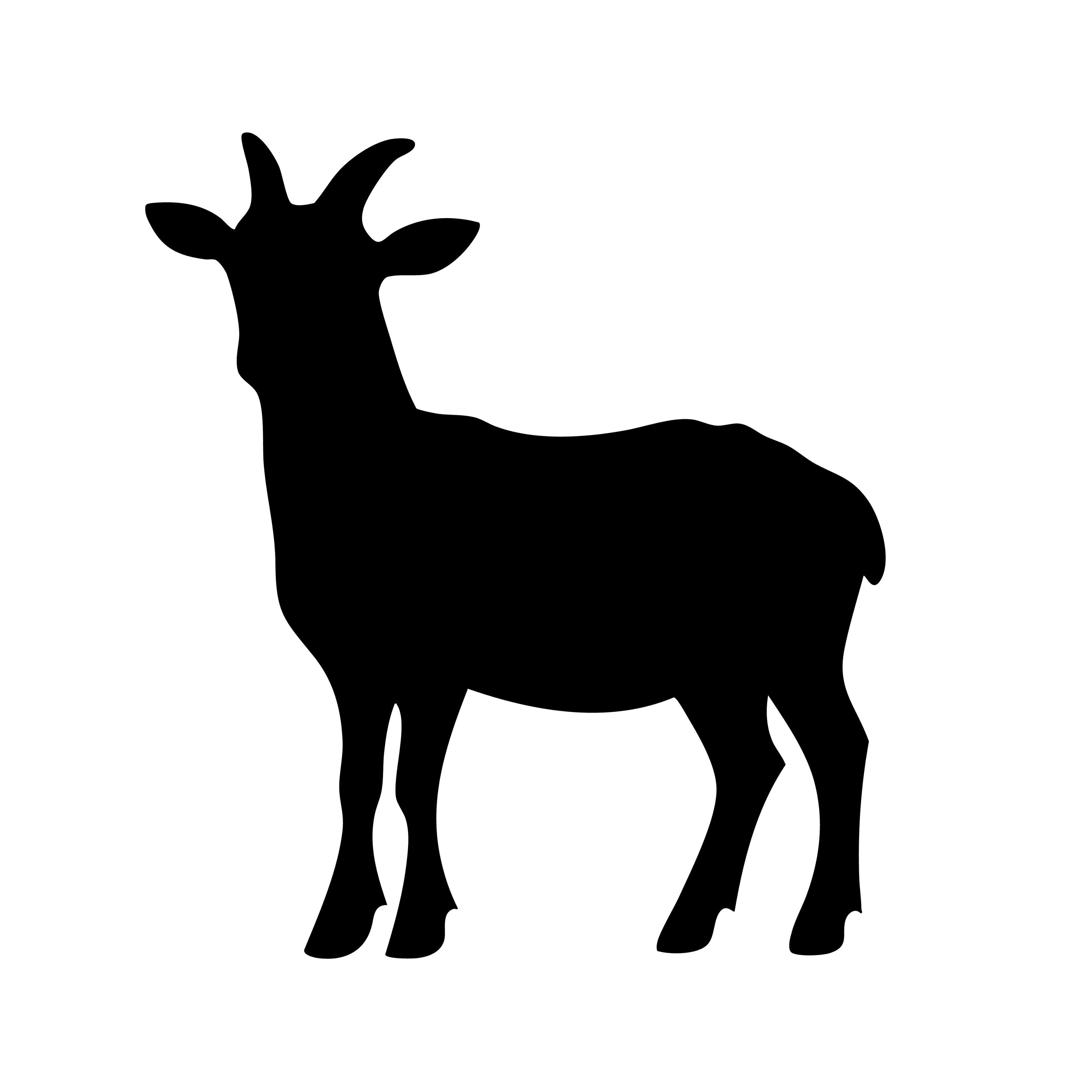Vinyl Decal / Laptop Sticker/ Car Decal / Phone Sticker Goat