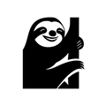 Vinyl Decal / Laptop Sticker/ Car Decal / Phone Sticker Sloth